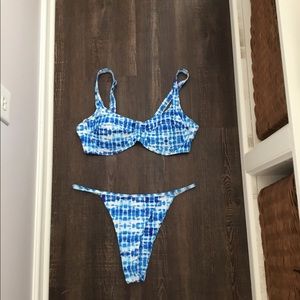 Vintage Two Piece Bathing Suit